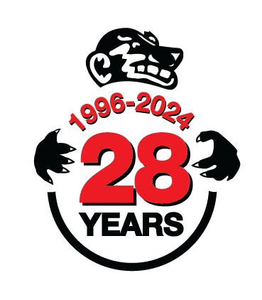 Badger 28 Years logo